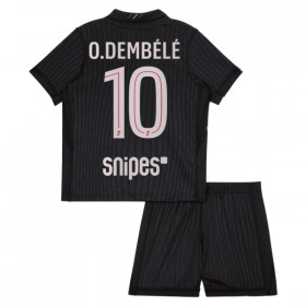 Jalkapallo Pelipaidat/Peliasut Paris Saint-Germain O. Dembele 10 Jordan Lasten Neljäspelipaita 2025-26